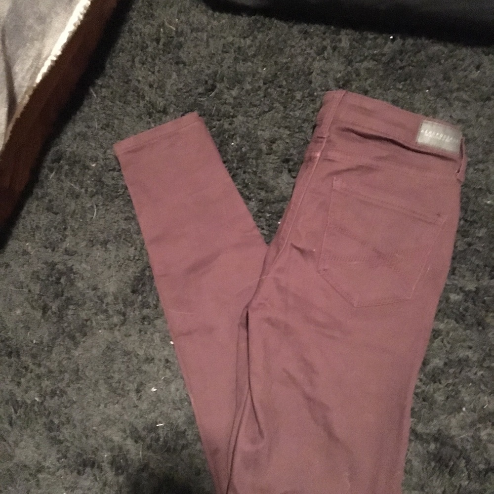 aeropostale high waisted skinny jeans